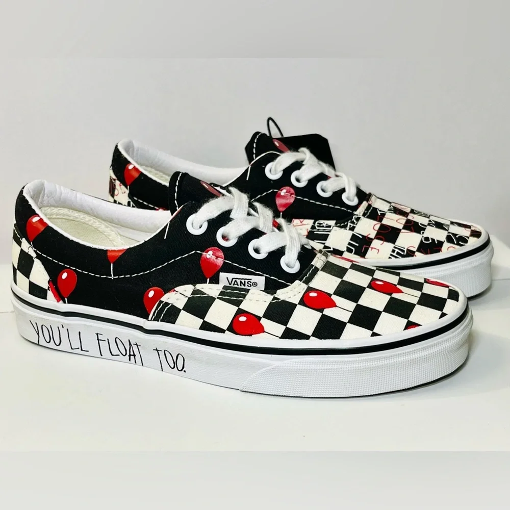 Vans x IT House Of Terror Pennywise LIMITED EDITION Skate Shoes